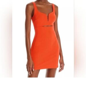 Aqua Orange Bloomingdale’s Sleeveless Dress